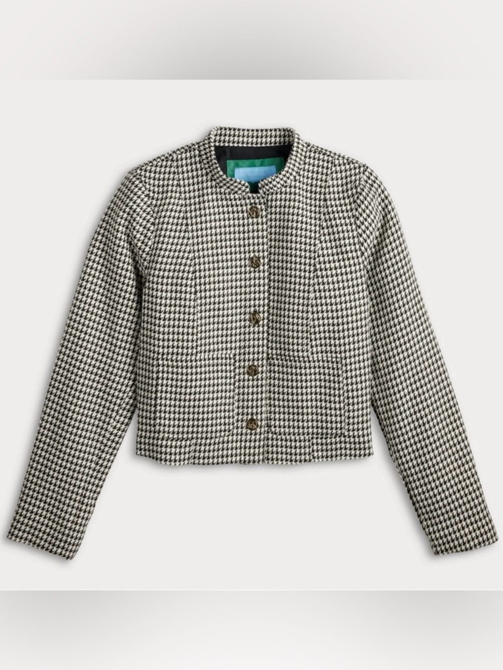 Draper James Houndstooth Jacket Size XXL NWT